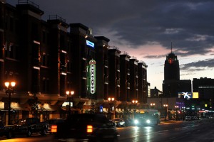 Stadium District at Twilight